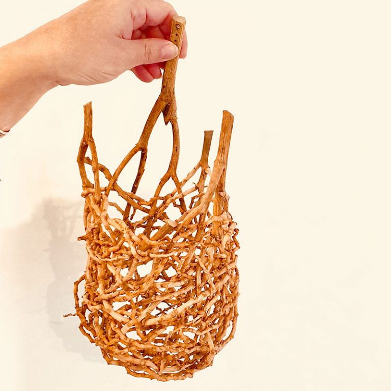 Random Weave Basket + Online Tutorial Weaving Nature